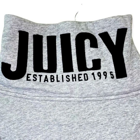 NWT*** Juicy Couture High Collar 1/2 Zip Top XL* - Picture 3 of 16